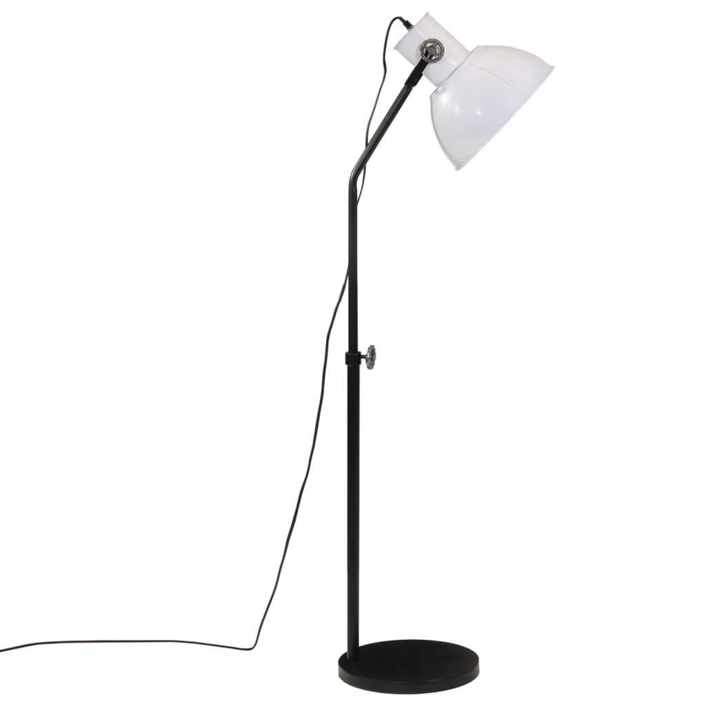 Lampadaire 25 W blanc 30x30x90-150 cm E27