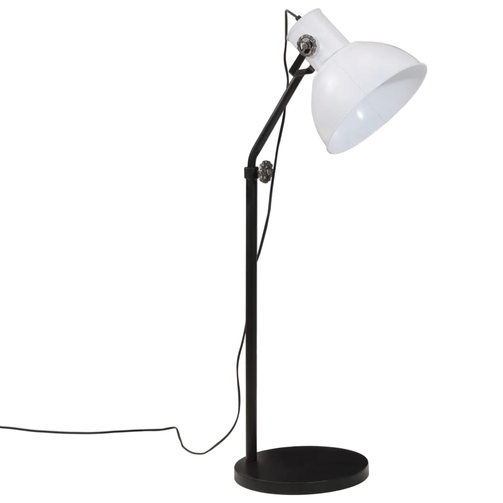 Lampadaire 25 W blanc 30x30x90-150 cm E27