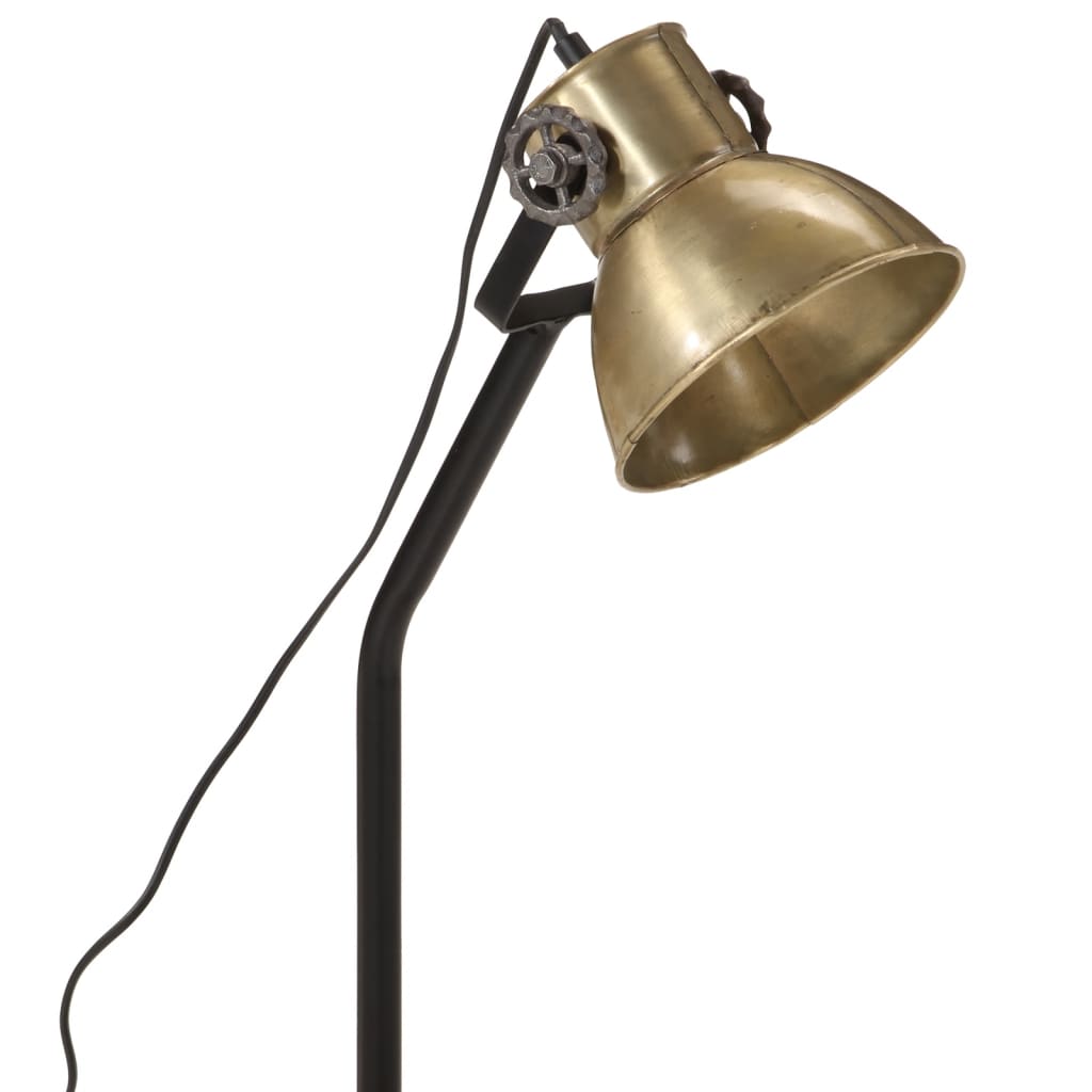 Lampe de bureau 25 W laiton antique 17x17x60 cm E27