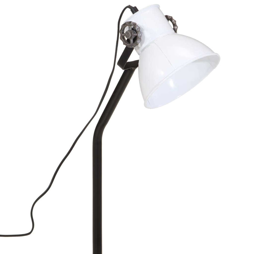 Lampe de bureau 25 W blanche 17x17x60 cm E27