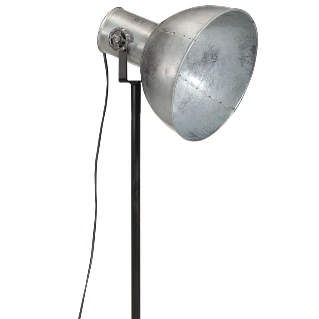 Lampadaire 25 W vintage argent 75x75x90-150 cm E27