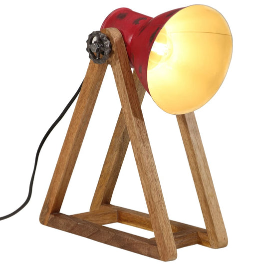 Lampe de bureau 25 W rouge 30x17x40 cm E27