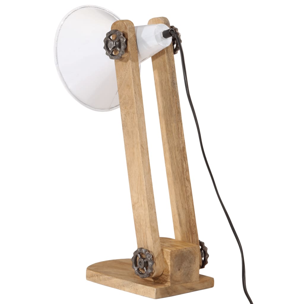 Lampe de bureau 25 W blanche 23x13x52 cm E27