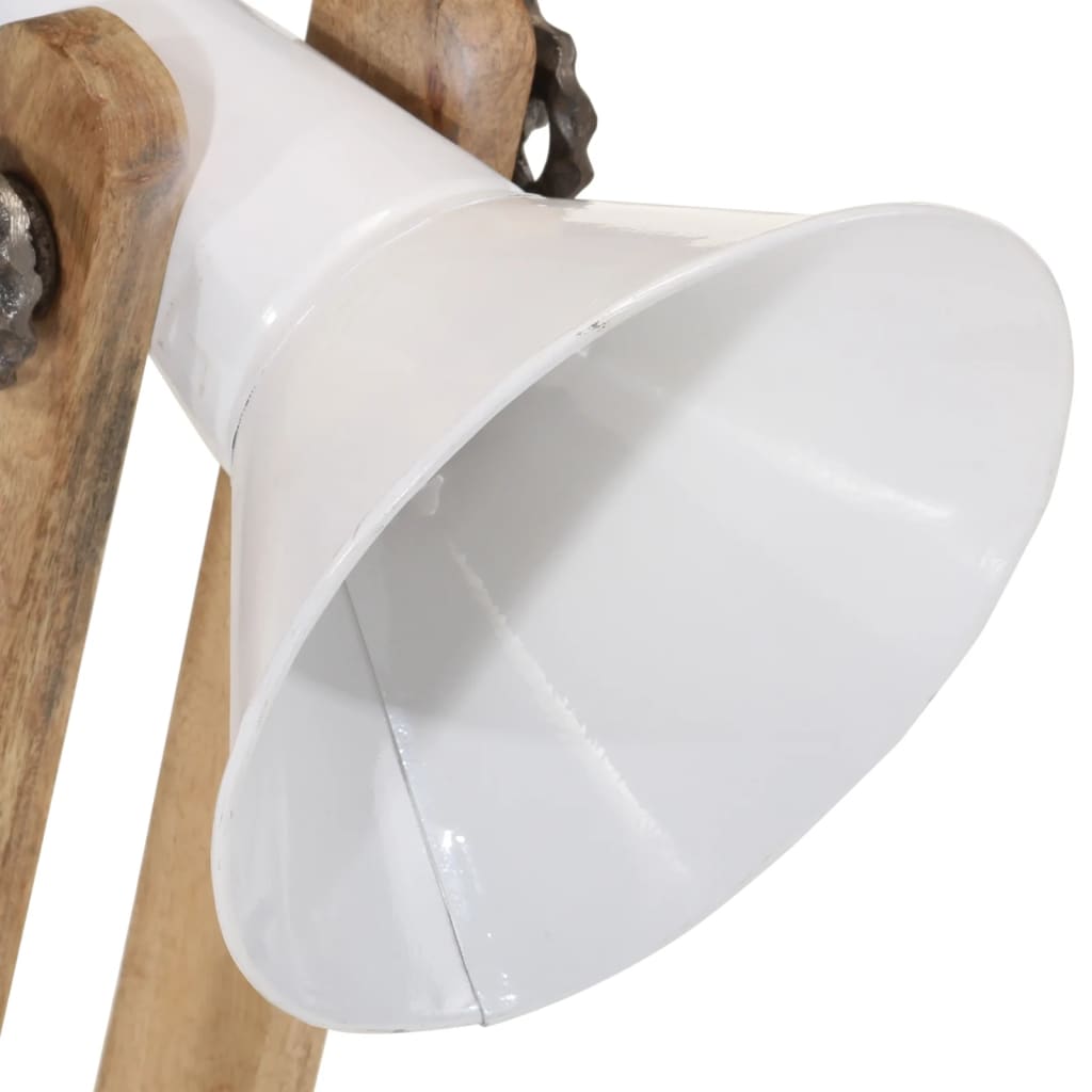 Lampe de bureau 25 W blanche 23x13x52 cm E27