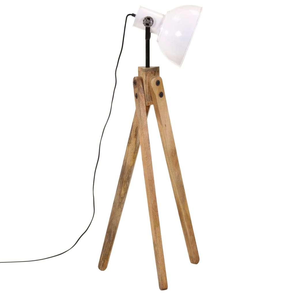 Lampadaire 25 W blanc 45x45x120 cm E27