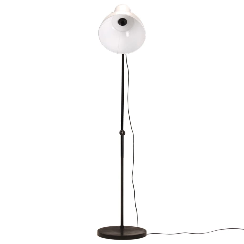 Lampadaire 25 W blanc 150 cm E27