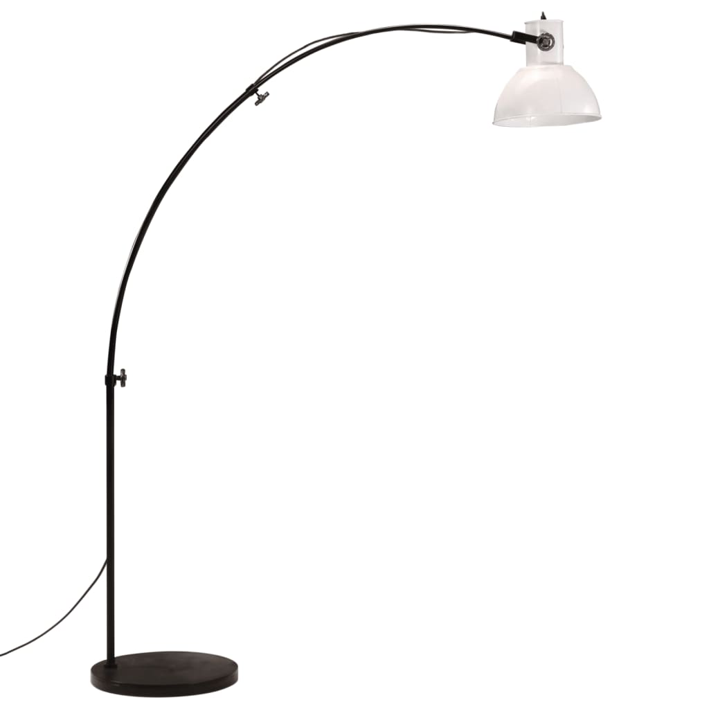 Lampadaire 25 W blanc 150 cm E27