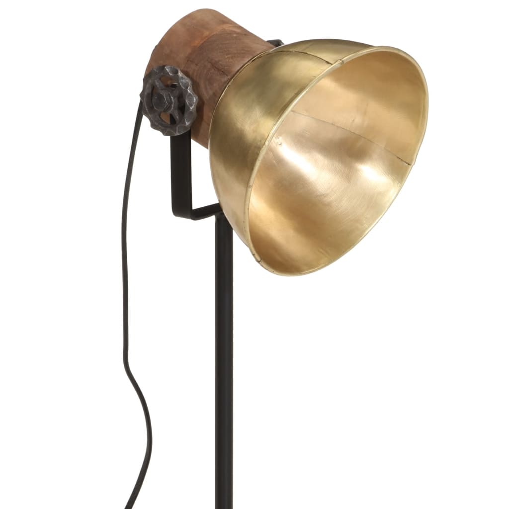 Lampe de bureau 25 W laiton antique 17x17x50 cm E27