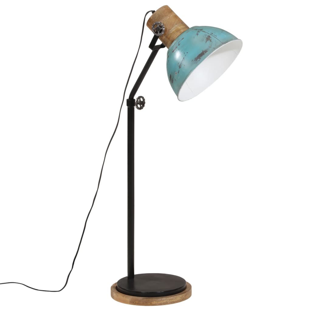 Lampadaire 25 W bleu 30x30x100-150 cm E27