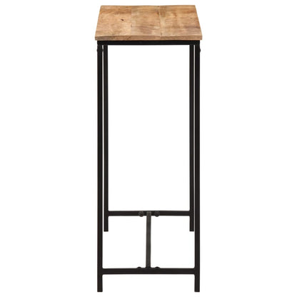 Konsolentisch 80x30x74 cm Massivholz Mango und Eisen