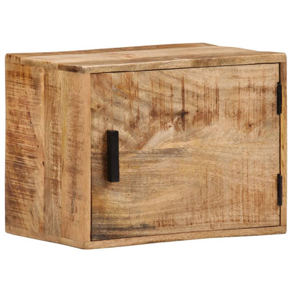 Wand-Nachttisch 40x30x25 cm Massivholz Mango