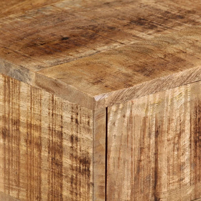 Wand-Nachttisch 40x30x13,5 cm Massivholz Mango