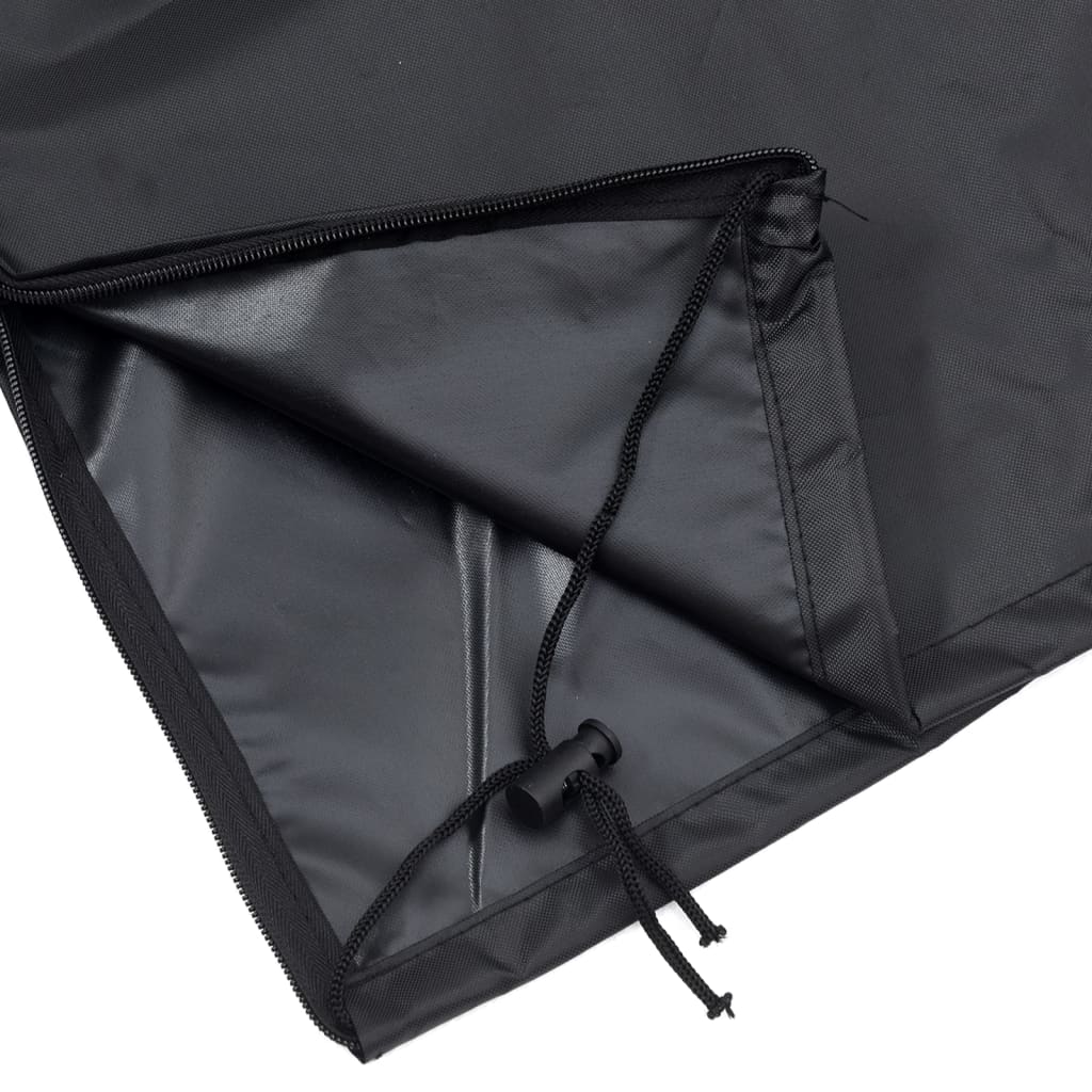 Housse de protection parasol noir 136x25/23,5 cm 420D Oxford