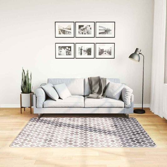 Tapis lavable multicolore 120x170 cm antidérapant