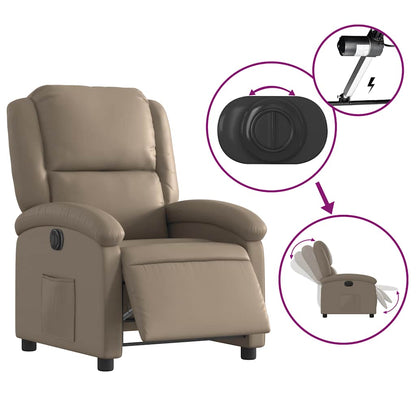 Relaxsessel Elektrisch Cappuccino Kunstleder