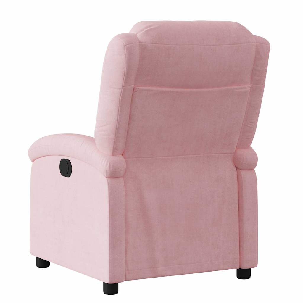 Relaxsessel Elektrisch Rosa Samt