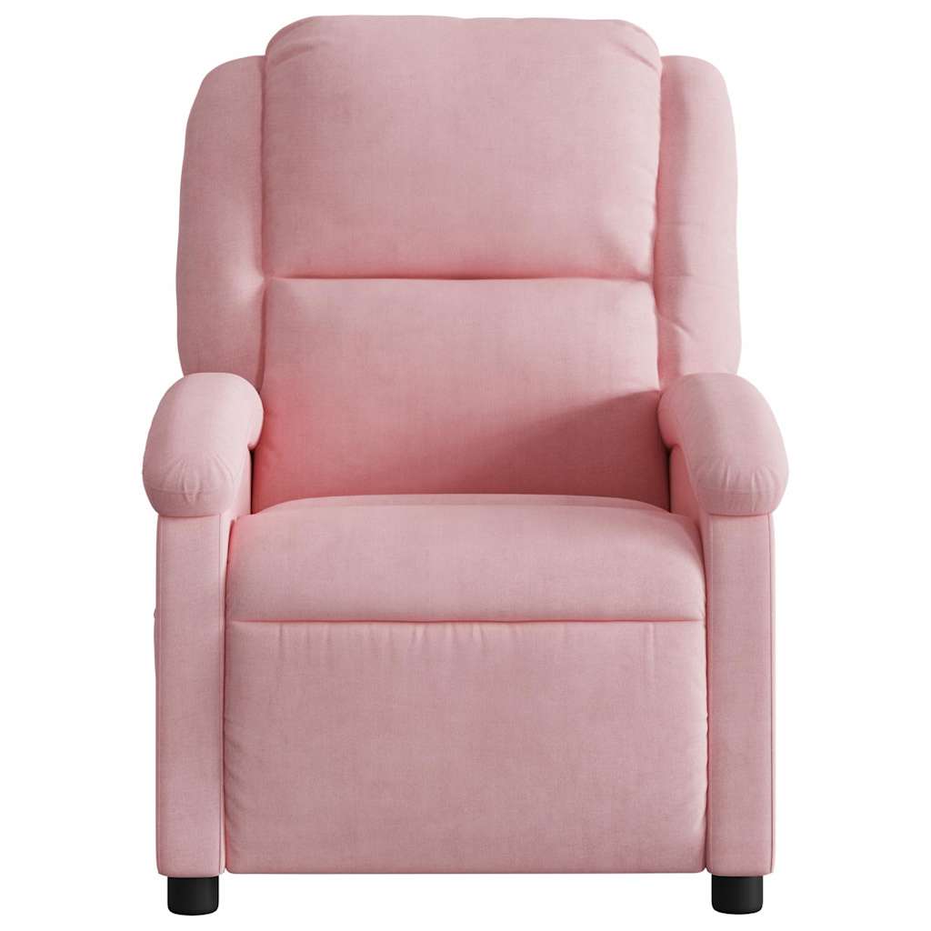 Relaxsessel Elektrisch Rosa Samt