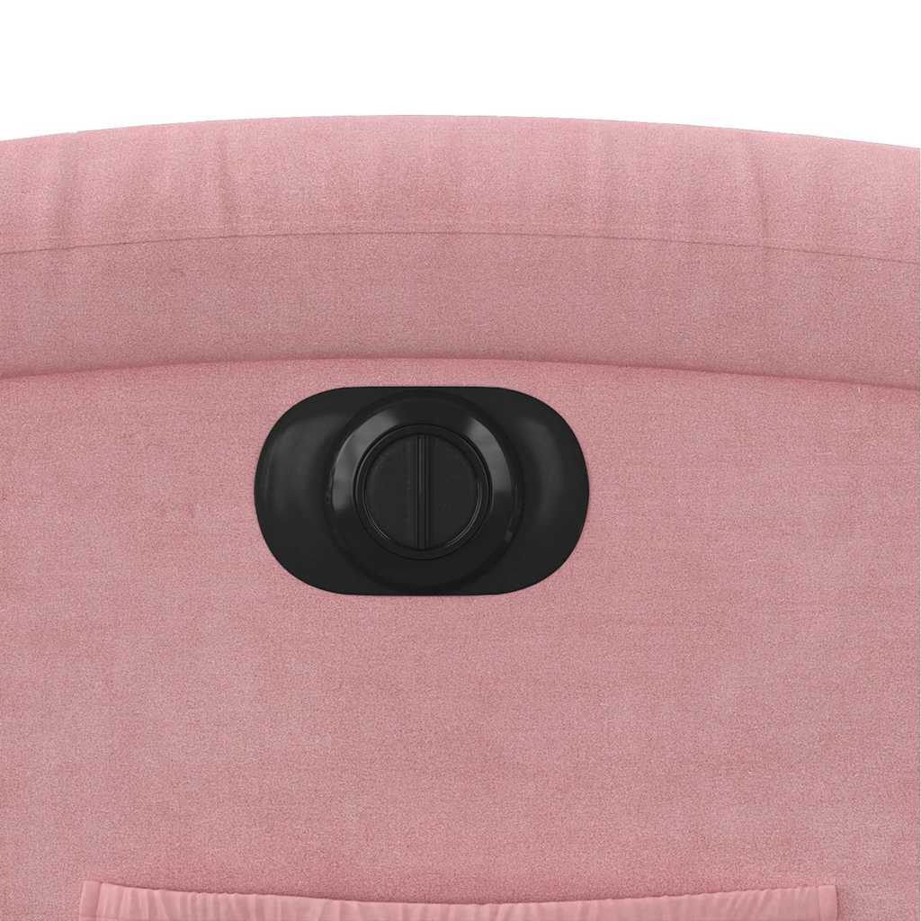 Relaxsessel Elektrisch Rosa Samt