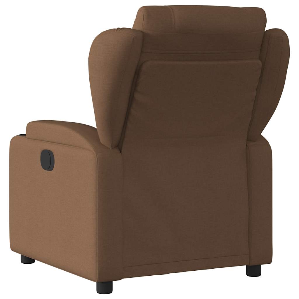Relaxsessel Elektrisch Braun Stoff