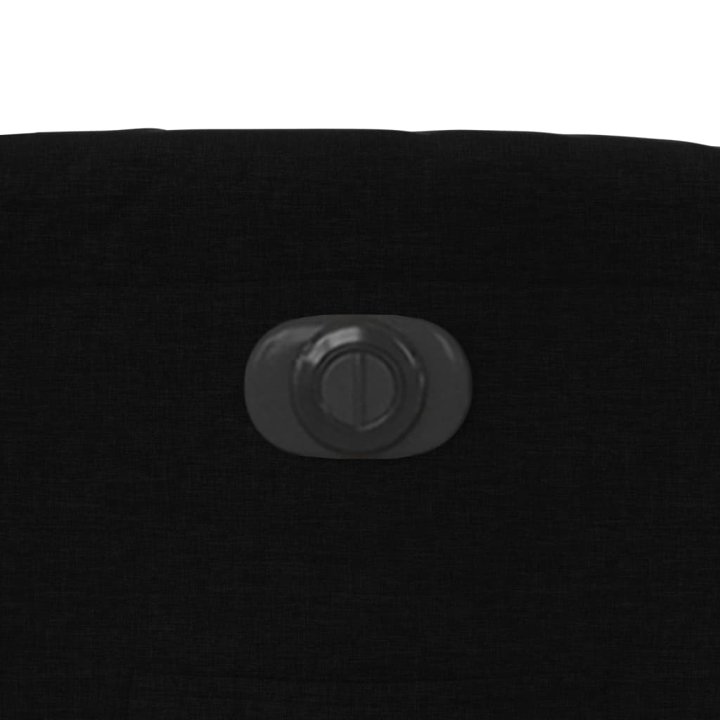 Relaxsessel Elektrisch Schwarz Stoff