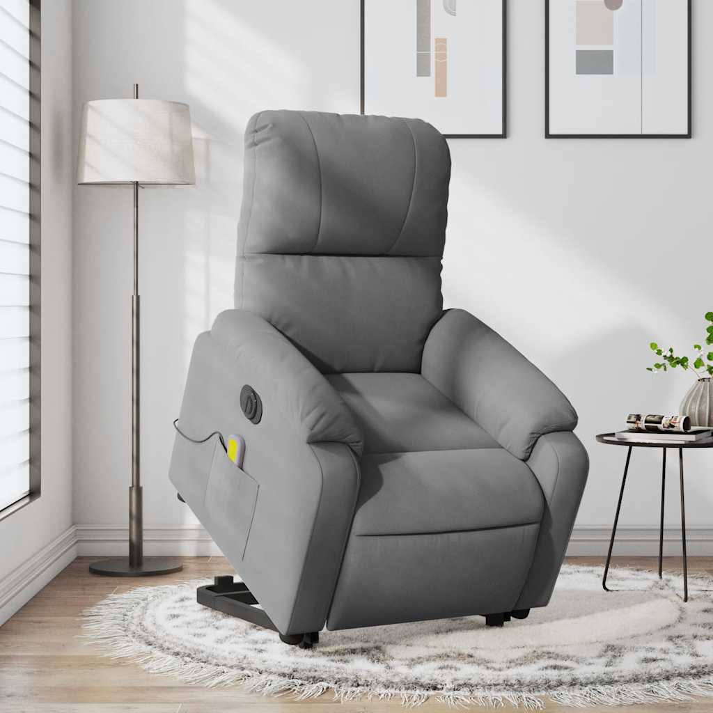 Massagesessel Aufstehhilfe Elektrisch Dunkelgrau