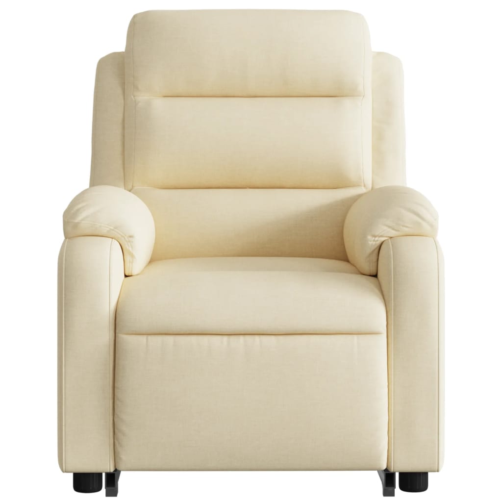 Electric massage chair with stand-up aid cream fabric