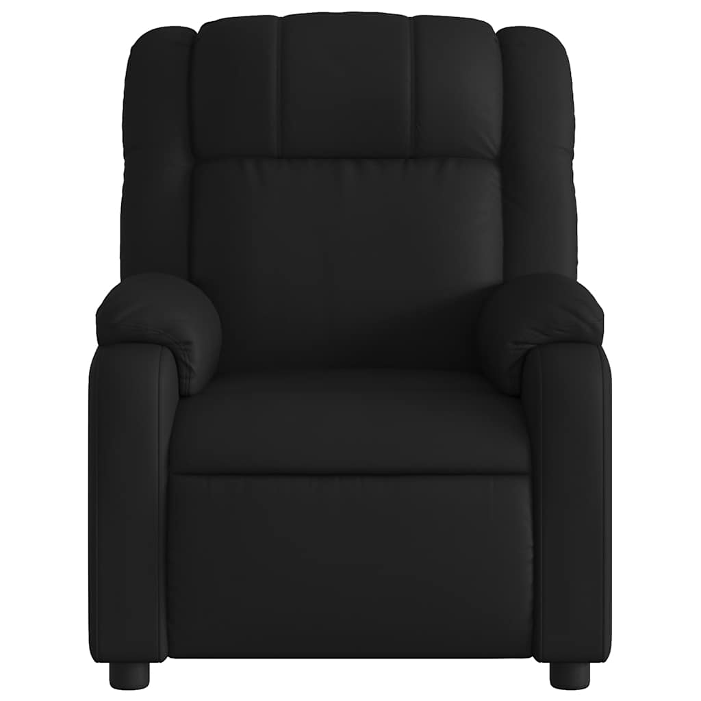 Massagesessel Elektrisch Schwarz Kunstleder