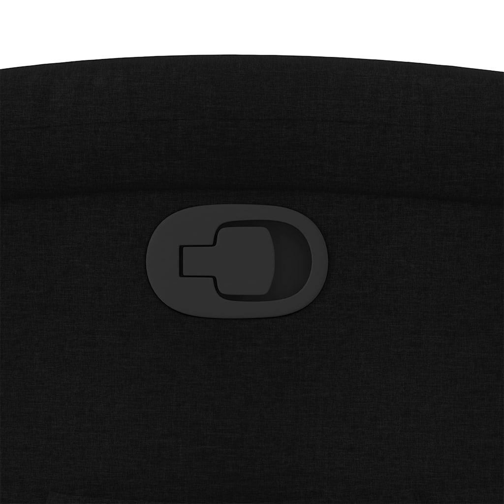 Relaxsessel Schwarzer Stoff