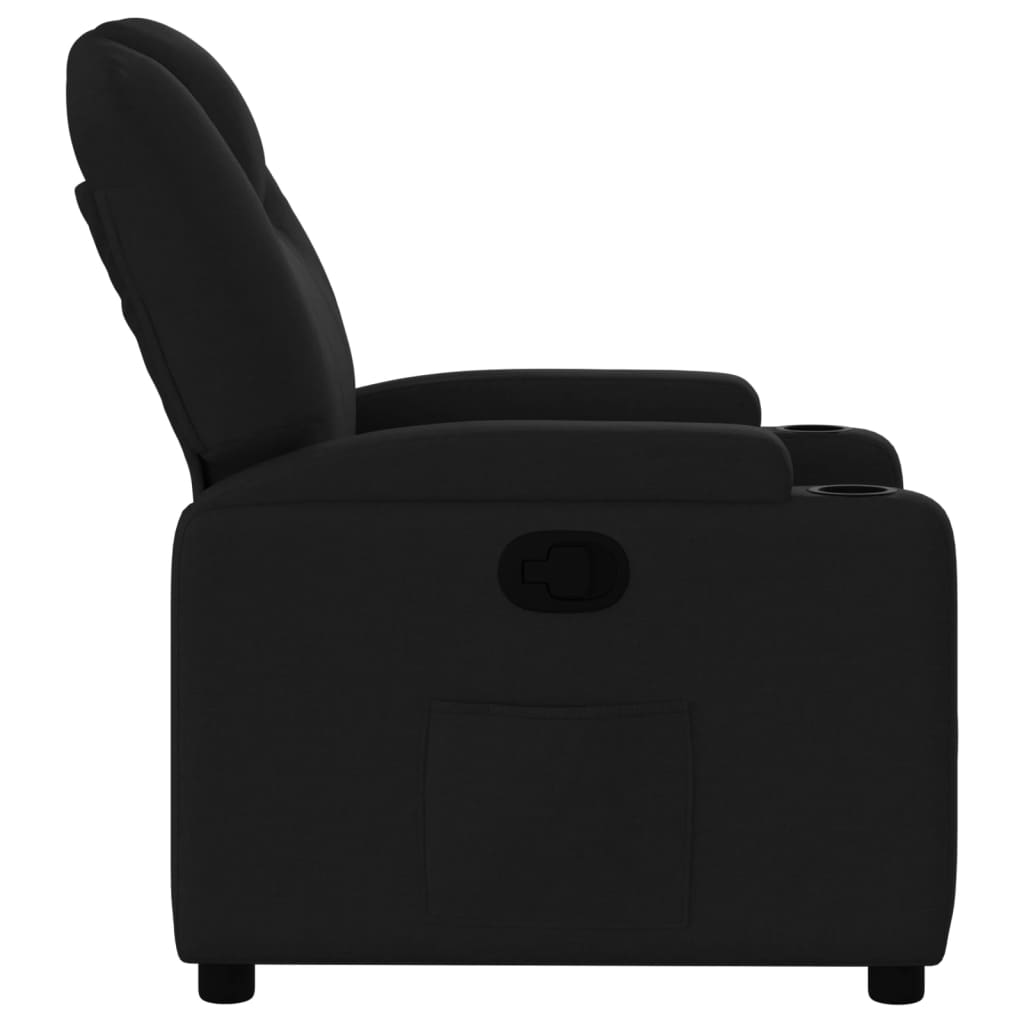Relaxsessel Schwarzer Stoff