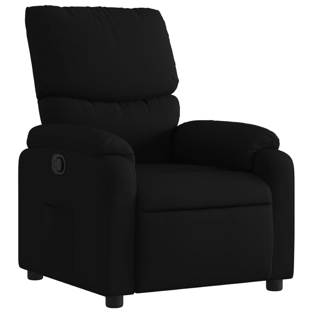 Relaxsessel Schwarzer Stoff