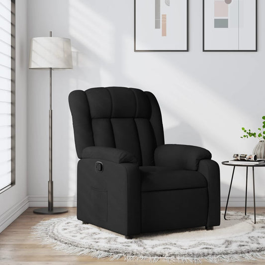 Relaxsessel Schwarzer Stoff