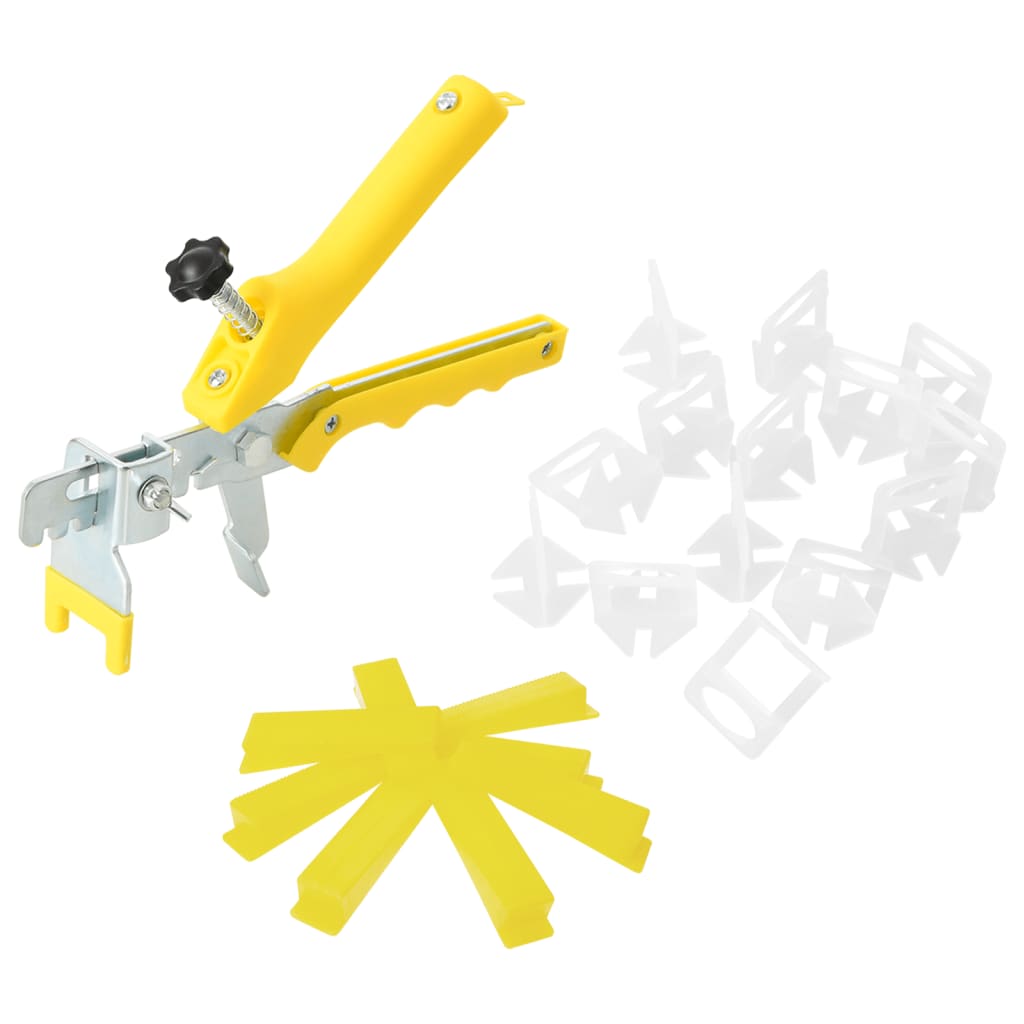 Fliesen-Nivelliersystem 500 Keile 2500 Clips 2 mm