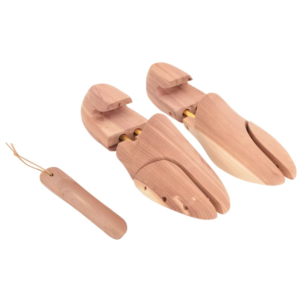 Schuhspanner mit Schuhlöffel EU 36-37 Massivholz Zeder