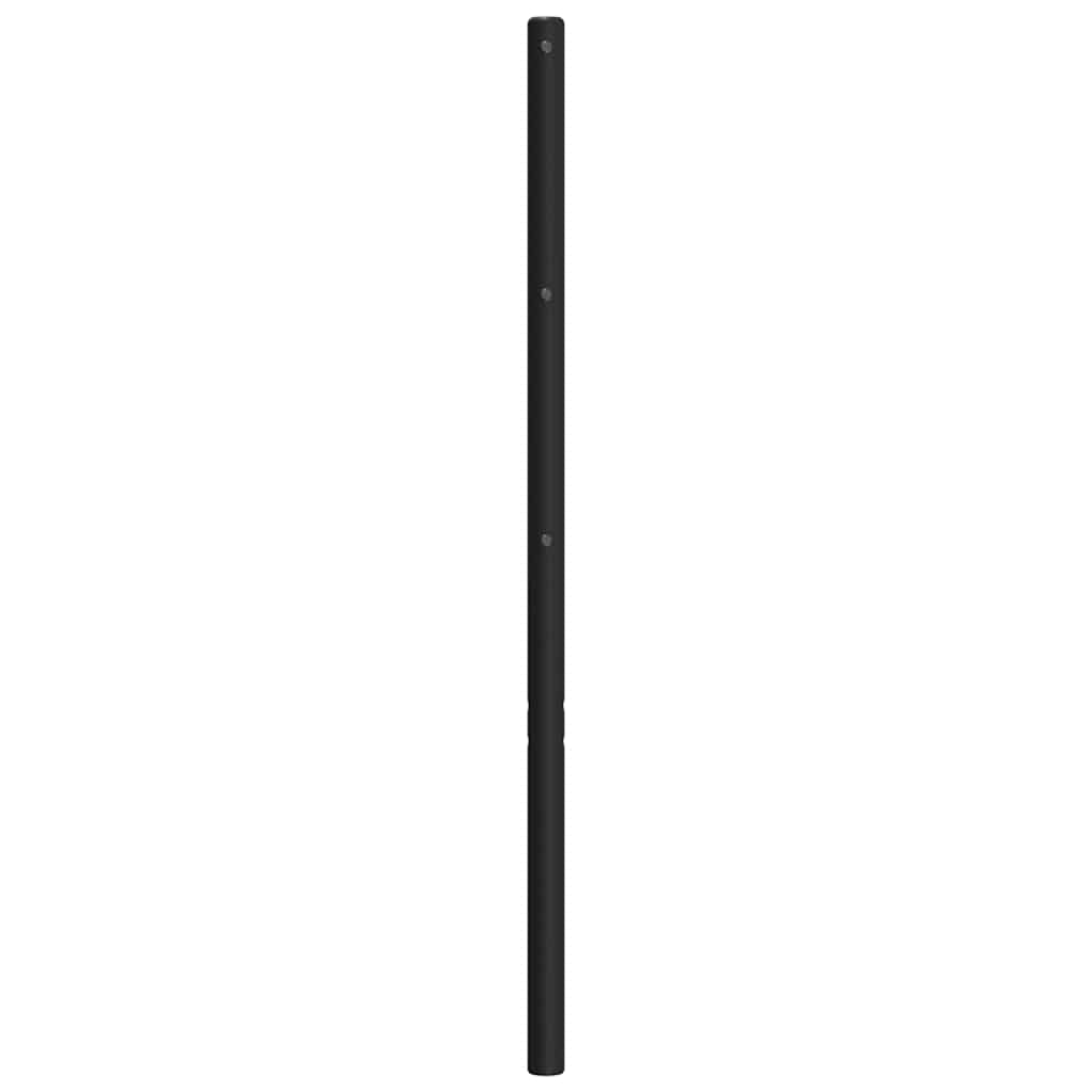 Ersatz-Kopfteil Metall Schwarz 150 cm