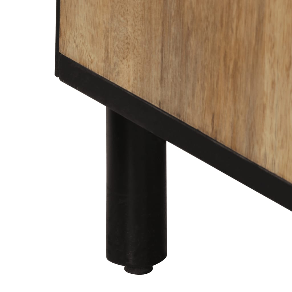 Beistellschränke 3 Stk. 60x33x75 cm Massivholz Mango