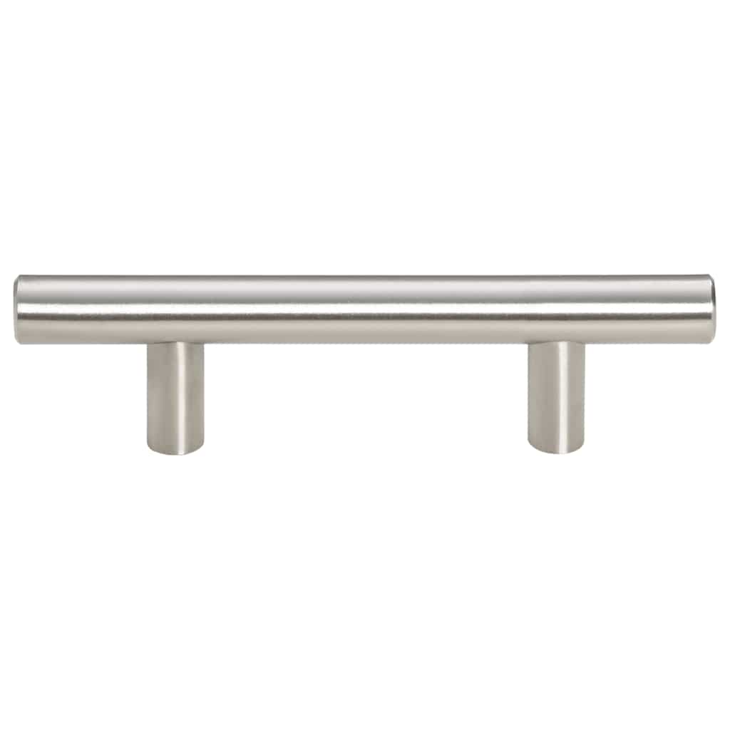 Möbelgriffe 10 Stk. Silbern Lochabstand 64mm Gesamtlänge 100mm