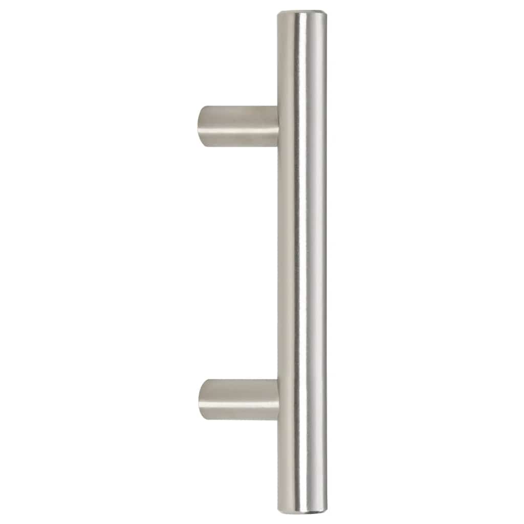 Möbelgriffe 10 Stk. Silbern Lochabstand 64mm Gesamtlänge 100mm