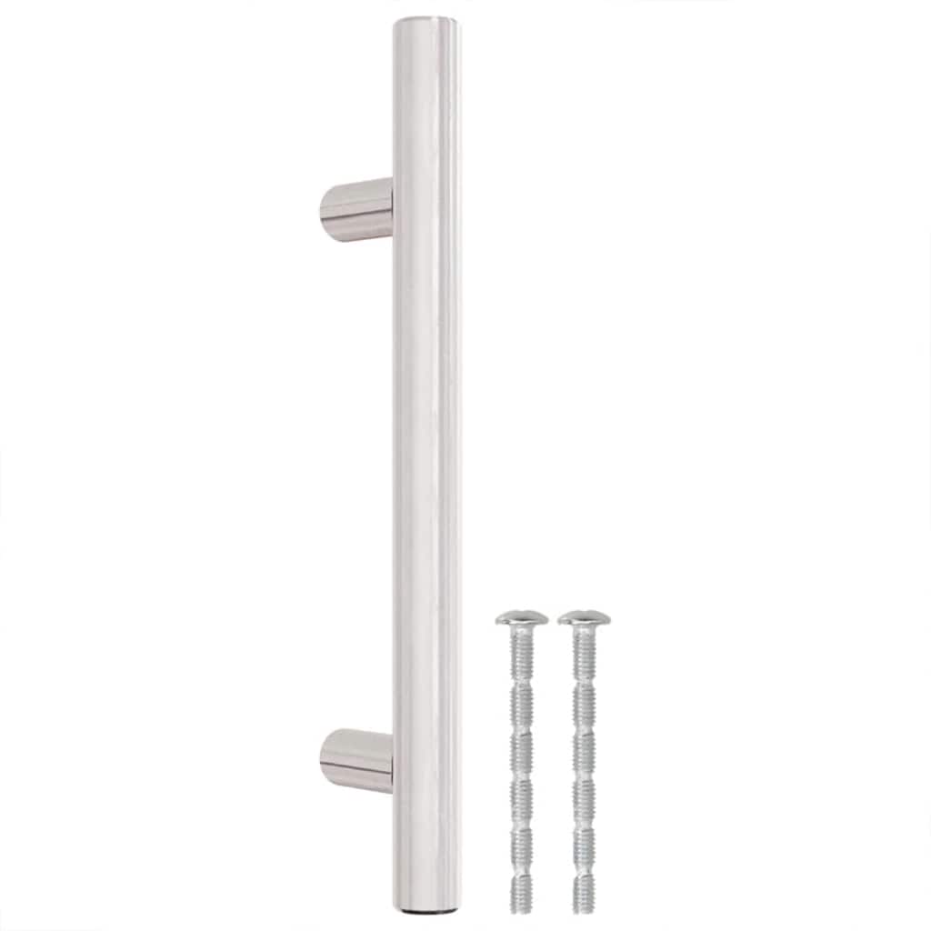 Möbelgriffe 10 Stk. Silbern Lochabstand 96 mm Gesamtlänge 150 mm Edelstahl