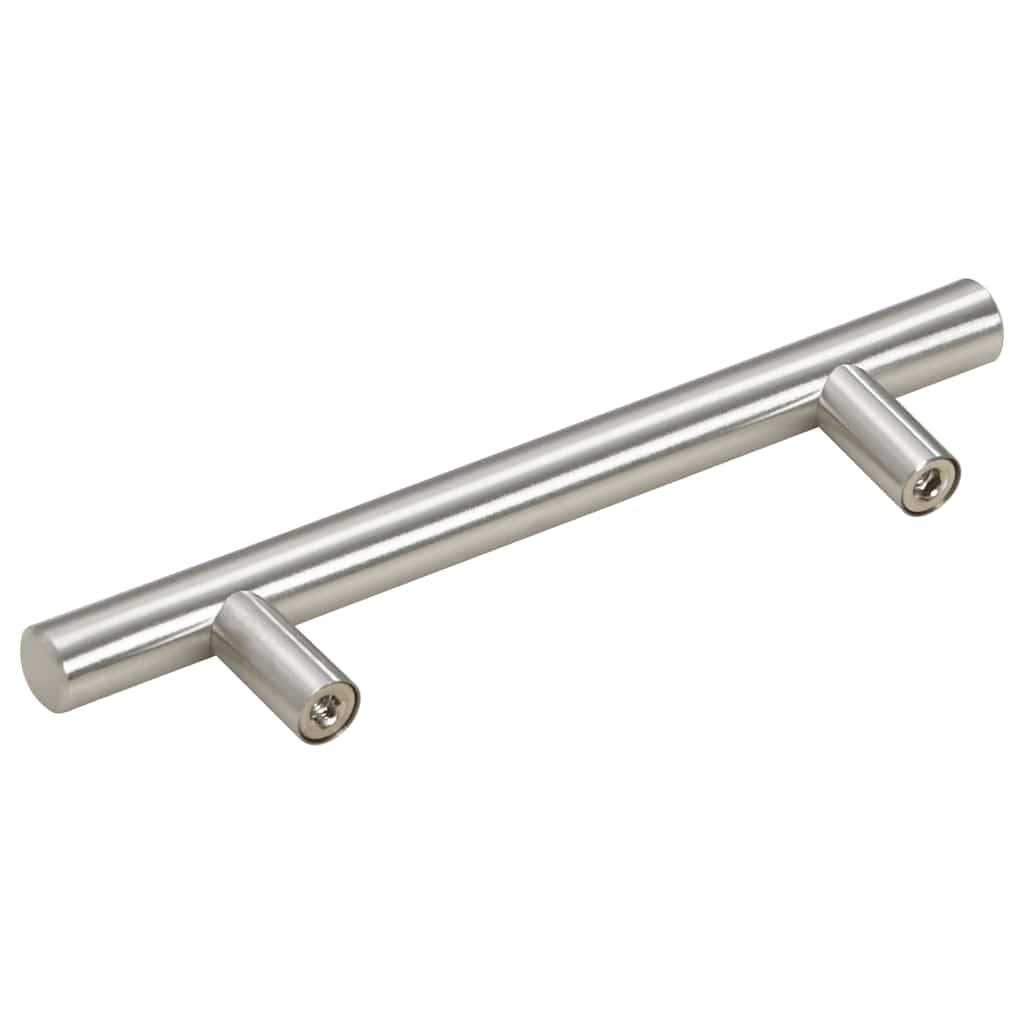Möbelgriffe 10 Stk. Silbern Lochabstand 96 mm Gesamtlänge 150 mm Edelstahl