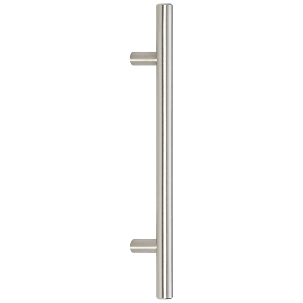 Möbelgriffe 10 Stk. Silbern Lochabstand 160 mm Gesamtlänge 224 mm Edelstahl