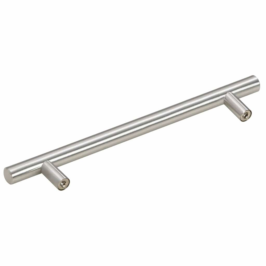 Möbelgriffe 10 Stk. Silbern Lochabstand 160 mm Gesamtlänge 224 mm Edelstahl