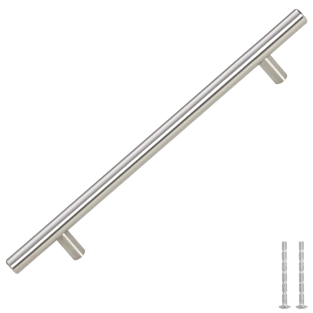 Möbelgriffe 5 Stk. Silbern 192 mm Edelstahl