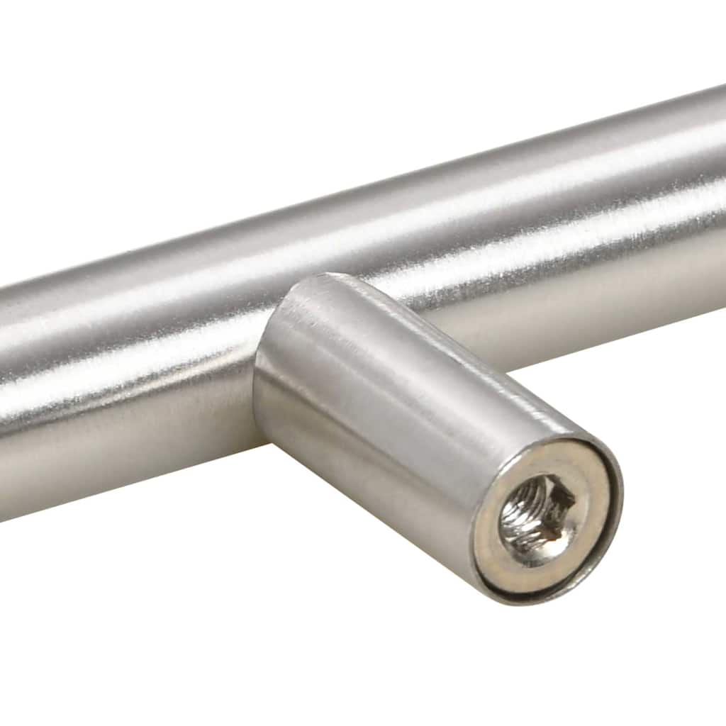 Möbelgriffe 5 Stk. Silbern 192 mm Edelstahl