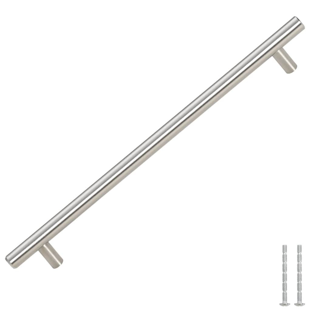 Möbelgriffe 5 Stk. Silbern 224 mm Edelstahl