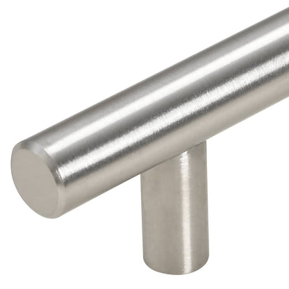 Möbelgriffe 5 Stk. Silbern 224 mm Edelstahl