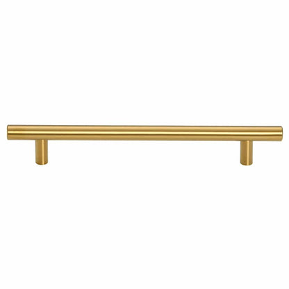 Möbelgriffe 10 Stk. Golden Lochabstand 160mm Gesamtlänge 224mm