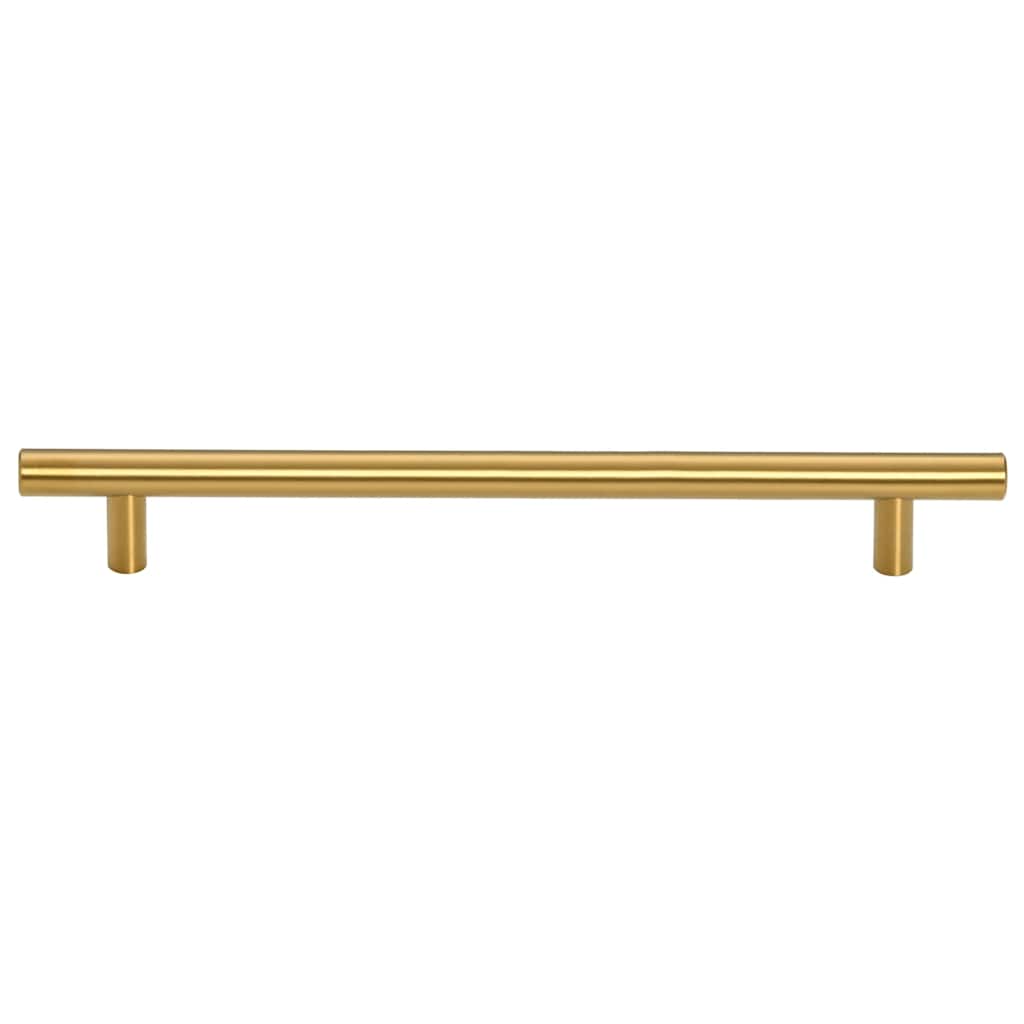 Möbelgriffe 5 Stk. Golden 192 mm Edelstahl