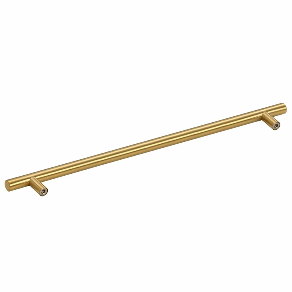 Möbelgriffe 5 Stk. Golden 480 mm Edelstahl