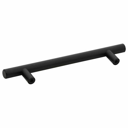 Möbelgriffe 10 Stk. Schwarz Lochabstand 128mm Gesamtlänge 192mm