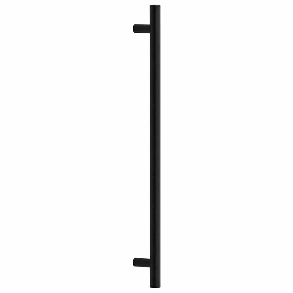 Möbelgriffe 5 Stk. Schwarz 320 mm Edelstahl